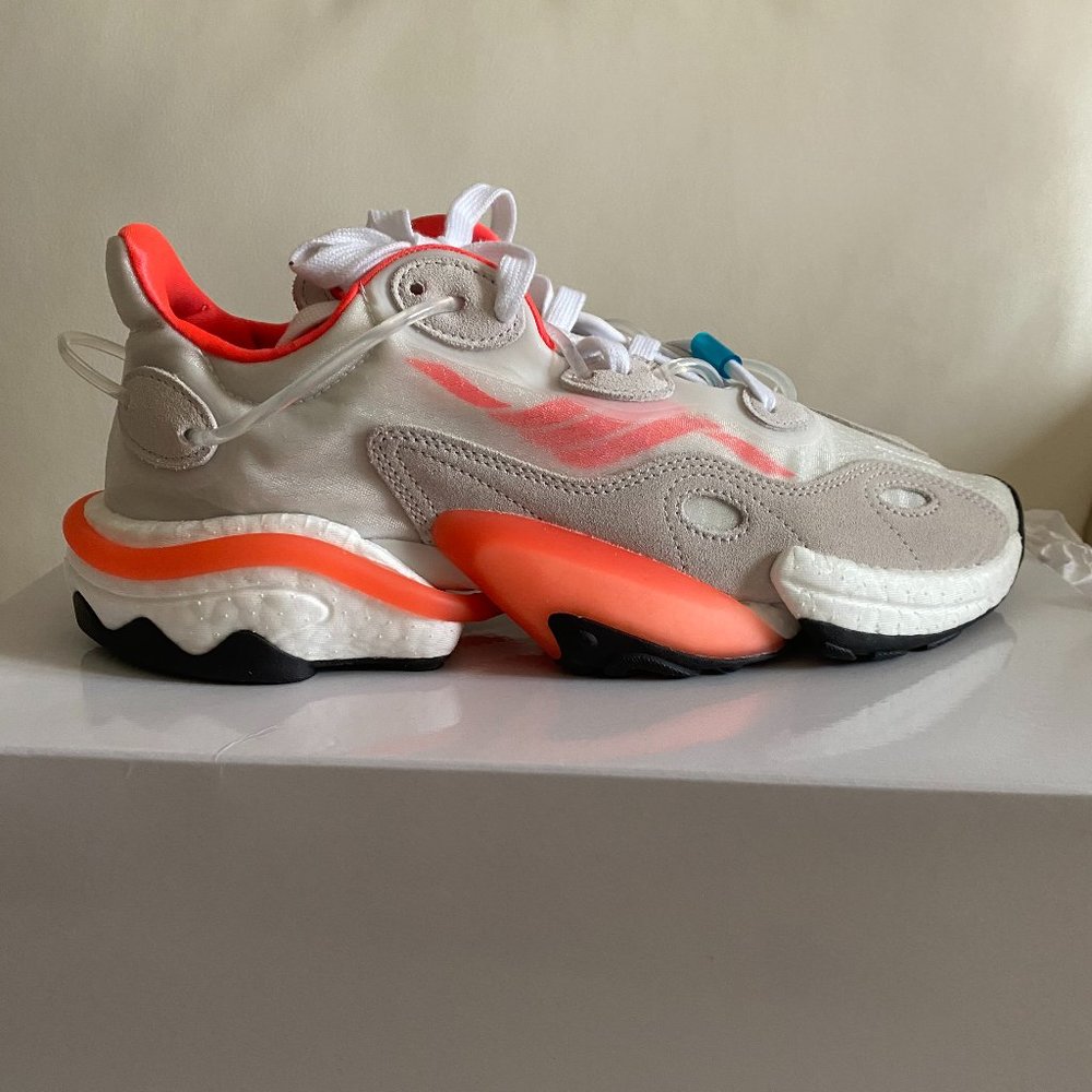 Offwhite Bright Colored Adidas Sneakers